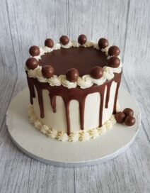 Send Chocolate Drip Balls Cake Online To Guwahati