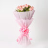 Adorable 12 Pink Roses Bouquet