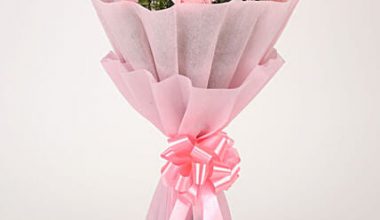 Beautiful Pink Carnations Bouquet