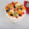 Creamy Vanilla Fruit Cake