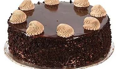 Designed Chocolaty Cake