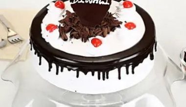 Diwali Black Forest Cake