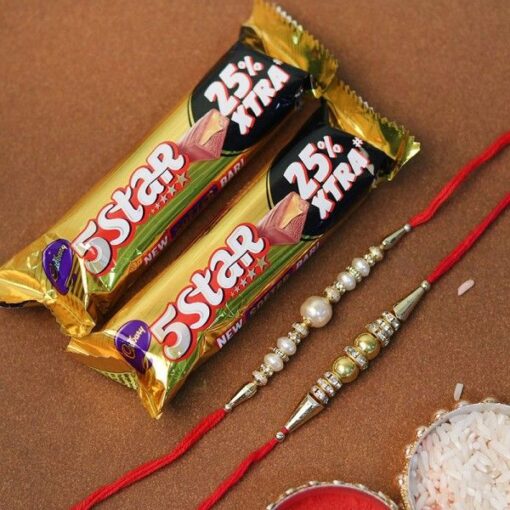 Double Rakhi With Chocolates — Online Delivery in Guwahati | Petalscart