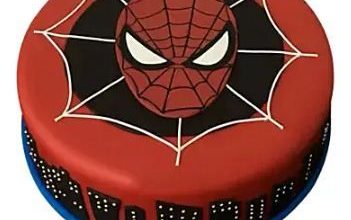 Fondant Spiderman Cake