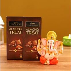 Ganesha Idol & Cadbury Temptations