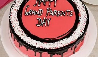 Grand Parents Day Cake
