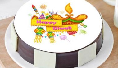 Happy Diwali Poster Cake