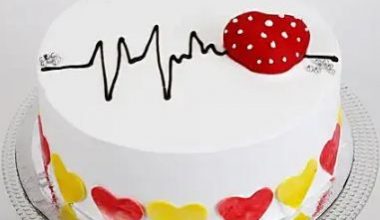Heart Beat Cake