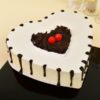 Heart Shape Balckforest Cake