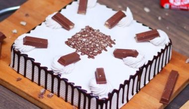 Kitkat Black Forest Cake