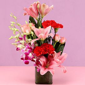 Lovely Mixed Flower Vase