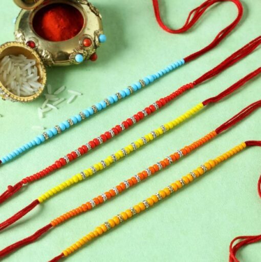 Multicolour Rakhis — Online Delivery in Guwahati | Petalscart