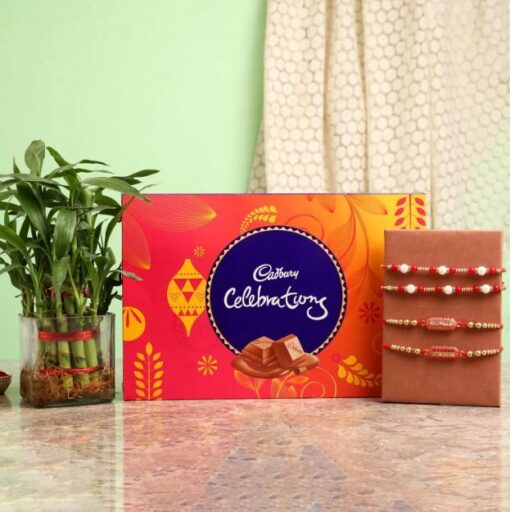 Rakhi With Bamboo & Celebrations — Online Delivery in Guwahati | Petalscart
