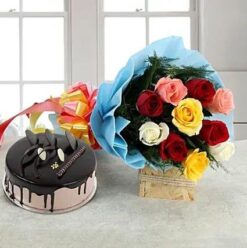 Rose Cake Combo