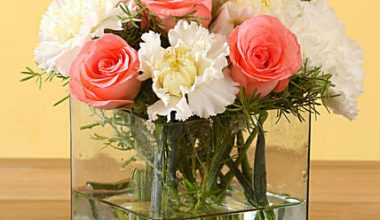 Roses & Carnations Vase