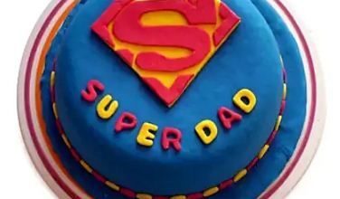 Super Dad Designer Cake