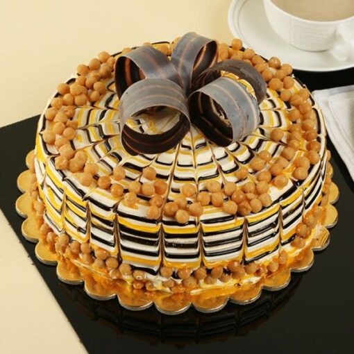 Tasty Butterscotch Cake — Online Delivery in Guwahati | Petalscart