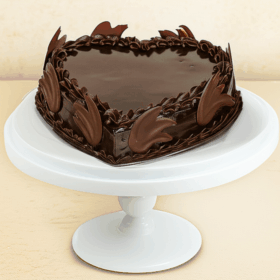 Heart Shape Truffle Cake