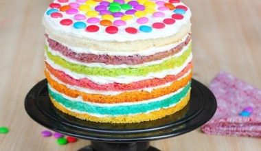 Rainbow Gems Cake
