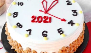 New Year Butterscotch Cake