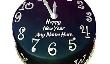 New Year Countdown Cake