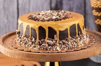 Crispy Chocolate Cake