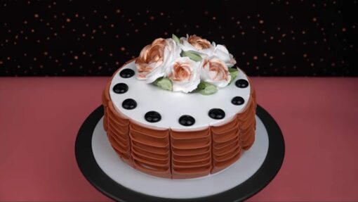Vanilla Rose Cake — Online Delivery in Guwahati | Petalscart