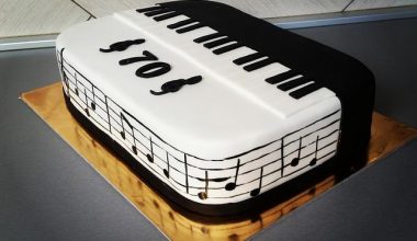 Piano Cake