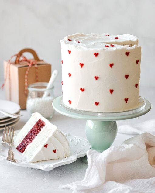 Tiny Hearts Red Velvet Cake — Online Delivery in Guwahati | Petalscart