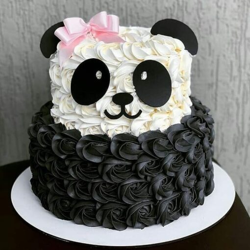 Cute Panda Cake — Online Delivery in Guwahati | Petalscart