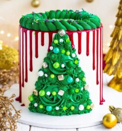 Christmas Tree Cake