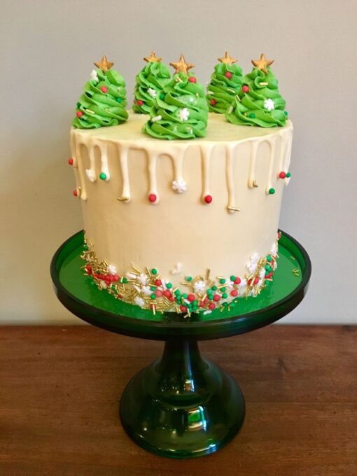 Vanilla Christmas Cake — Online Delivery in Guwahati | Petalscart