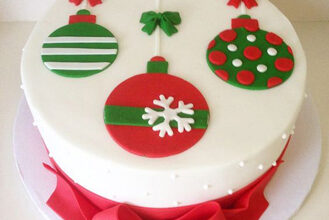 Fancy Christmas Cake