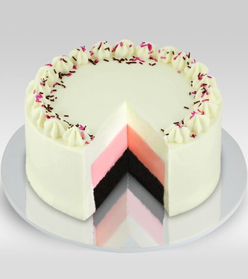 Neapolitan Layer Cake — Online Delivery in Guwahati | Petalscart
