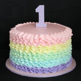 Colourful Chocolate Cake