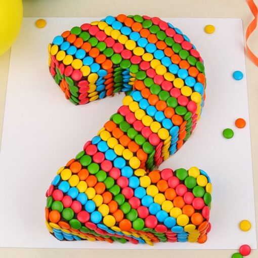 Number 2 Shape Cake — Online Delivery in Guwahati | Petalscart