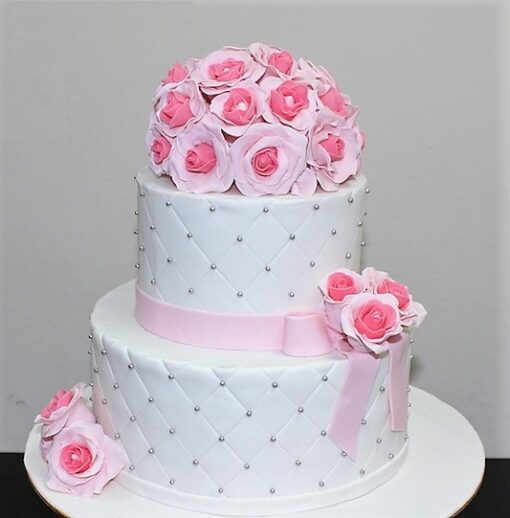 Two Tier Anniversary Cake — Online Delivery in Guwahati | Petalscart