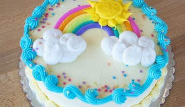 Sunshine Rainbow Cake