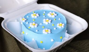 Blossom Bento Cake