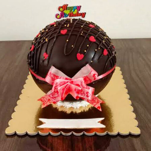 Tiny Hearts Pinata Cake