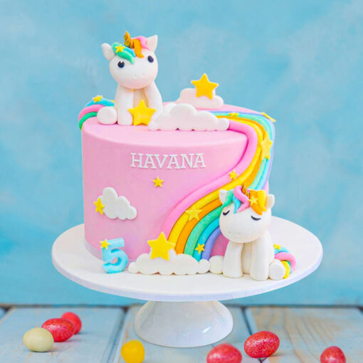 Vanilla Unicorn Cake — Online Delivery in Guwahati | Petalscart
