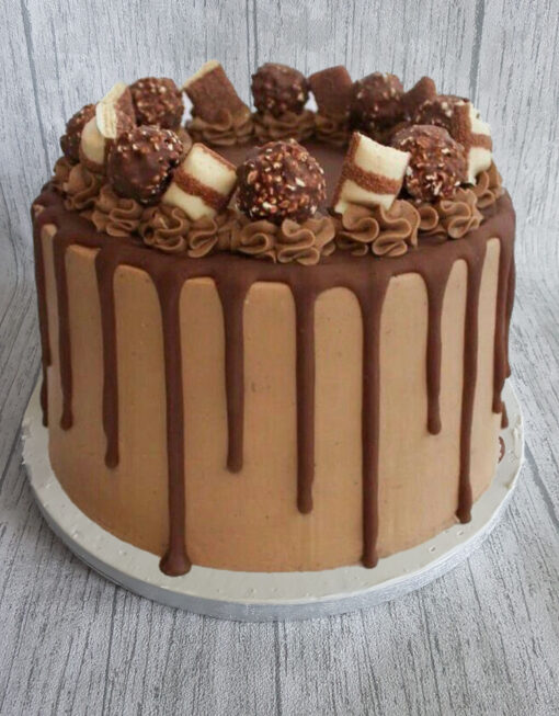 Premium Rocher Chocolate Cake — Online Delivery in Guwahati | Petalscart