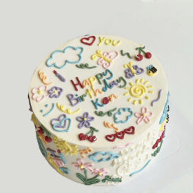 Adorable Vanilla Cake