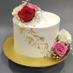 Fresh Flower Cake