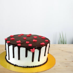 Little Heart Chocolate Cake