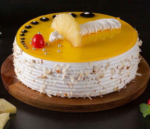 Delicious Pineapple Cake — Online Delivery in Guwahati | Petalscart