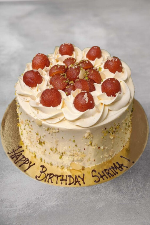 Gulab Jamun Cake — Online Delivery in Guwahati | Petalscart