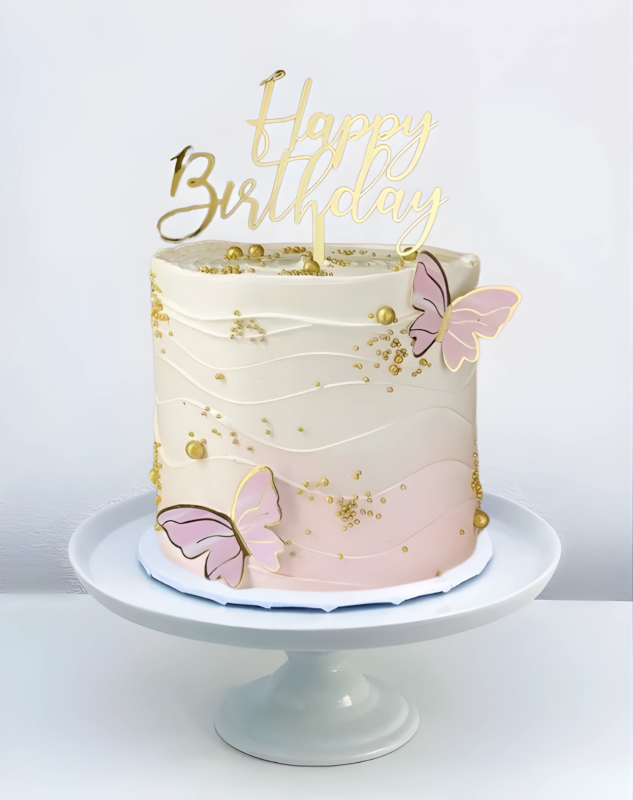 Lovely Butterfly Cake