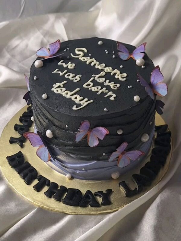 Butterfly Theme Cake