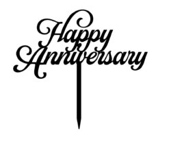 Anniversary Topper